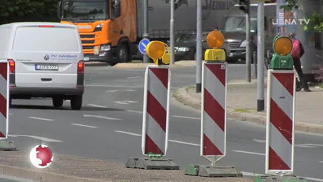 Ferienbeginn: Auf den Jenaer Straßen greifen ab Montag wegen Baustellen zahlreiche Sperrungen