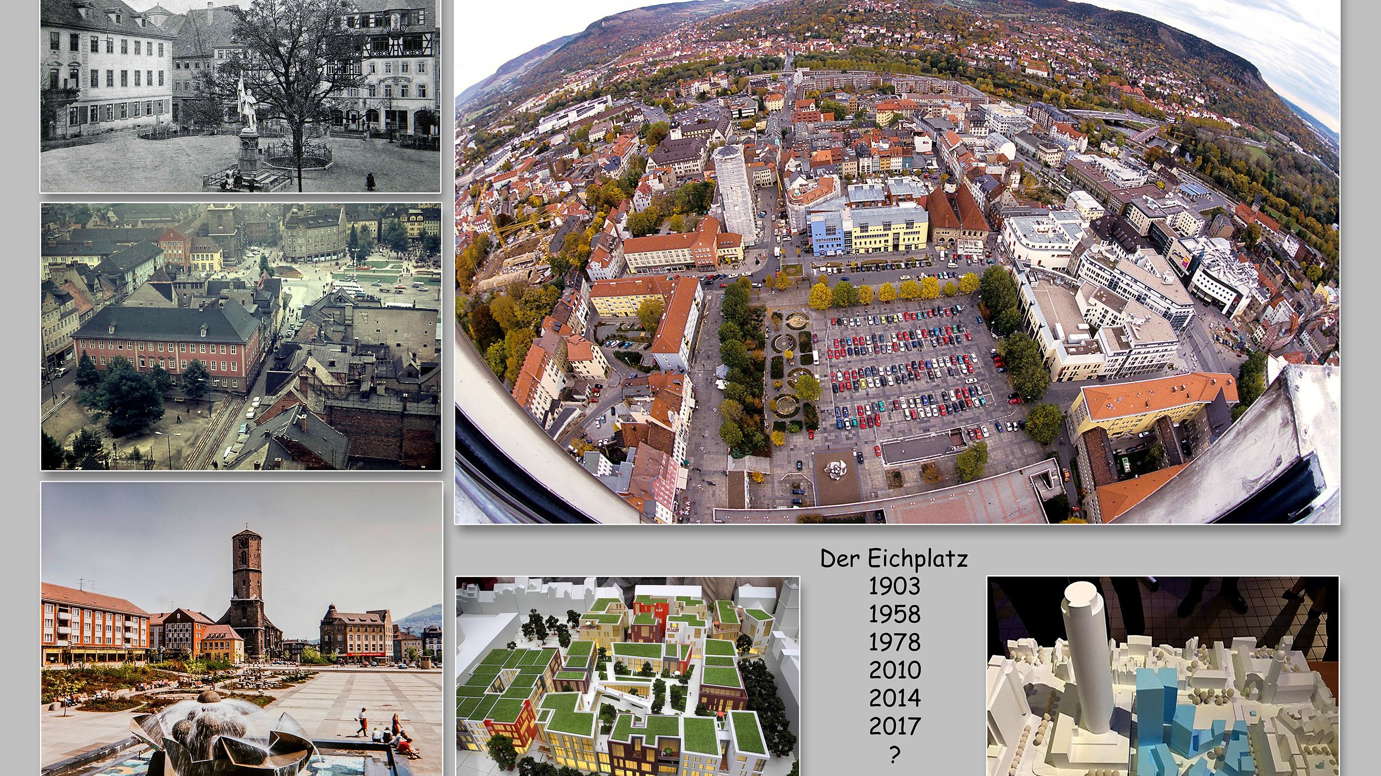 Ausstellung „Jena alt – neu“ in der EAH