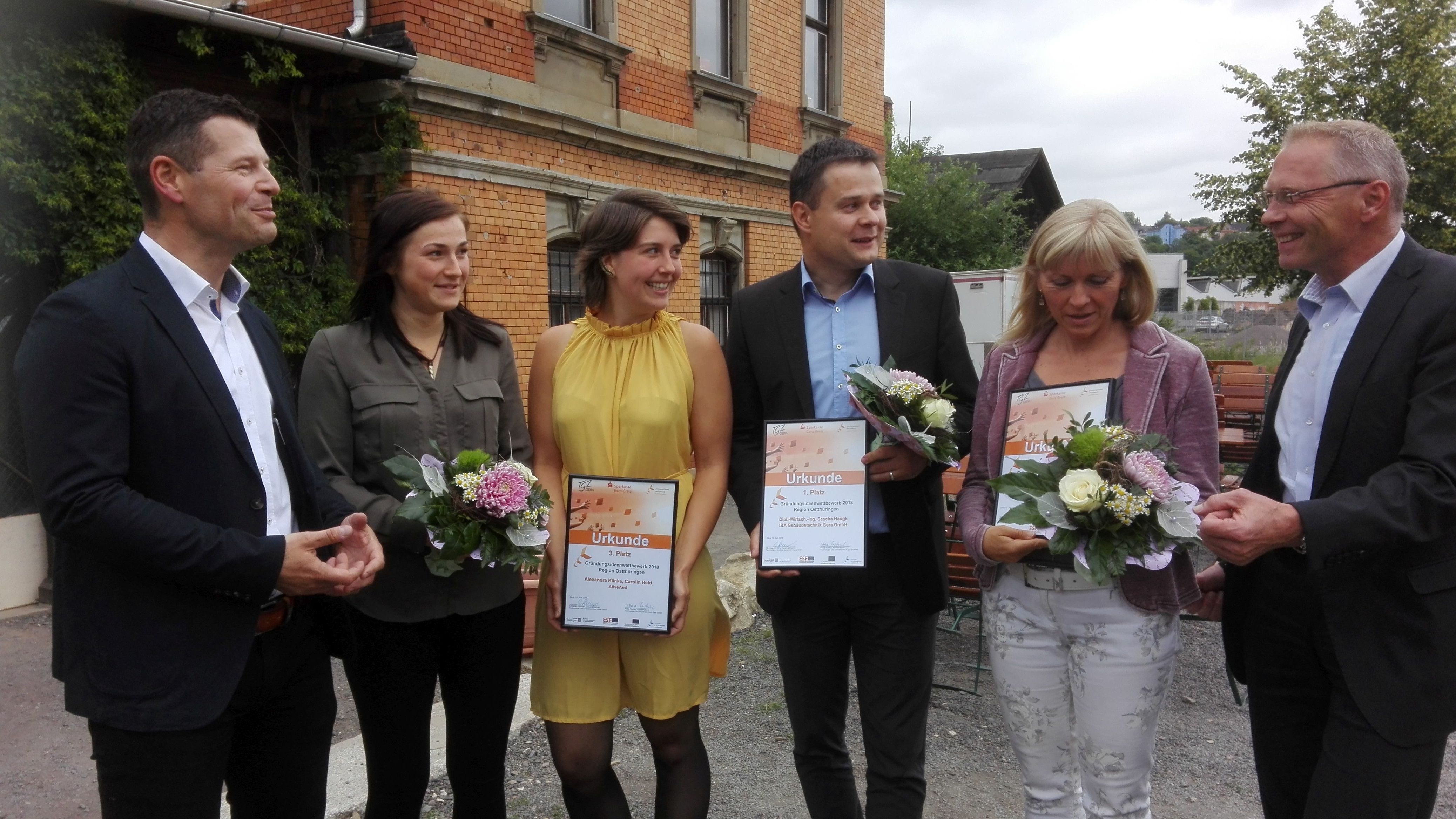 Zukunftsfähige Gründungsideen ausgezeichnet