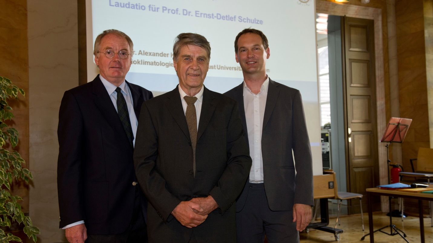 Ehrendoktorwürde für Prof. Ernst-Detlef Schulze