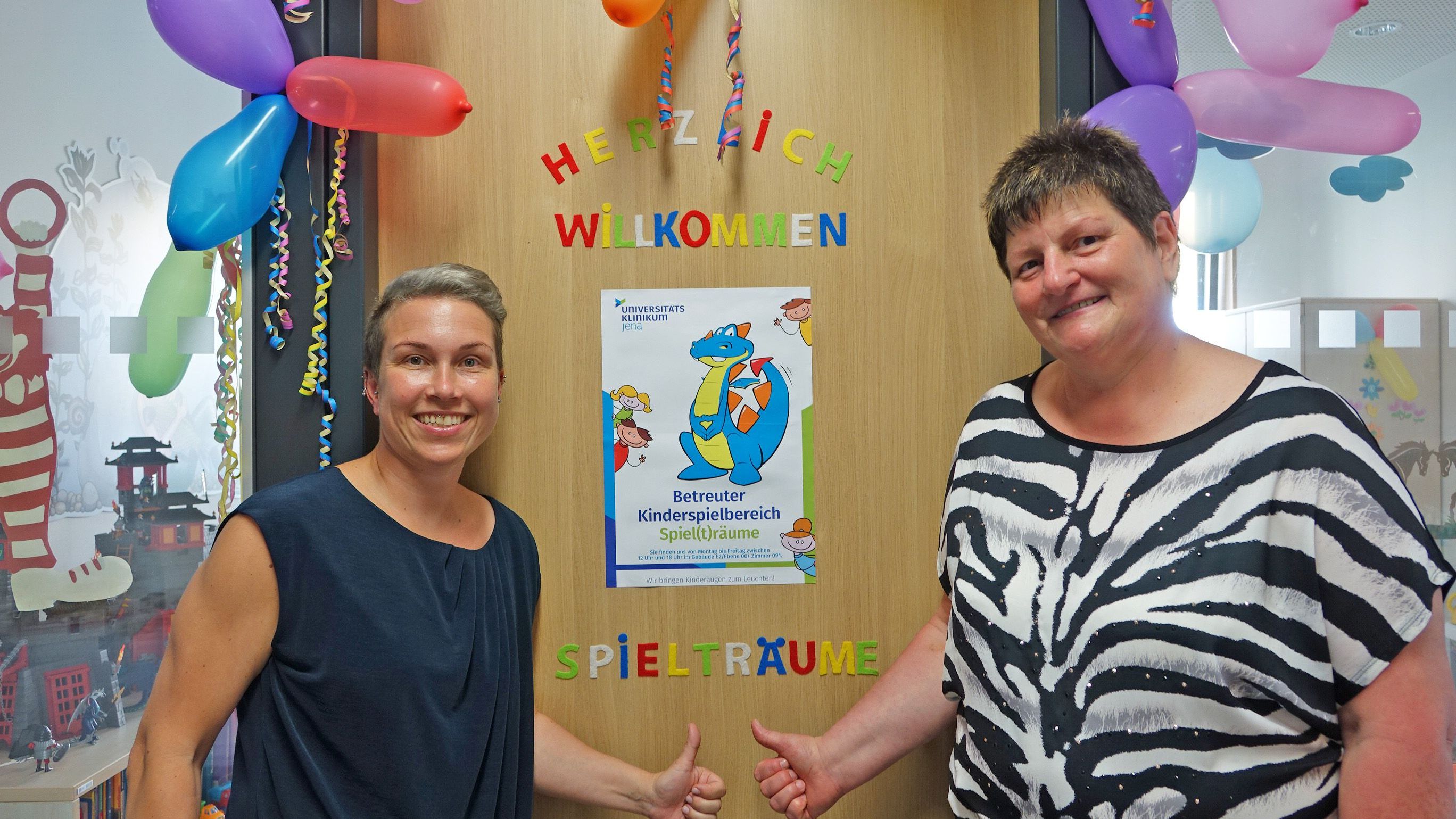 Neuer Kinderspielbereich am Klinikum eröffnet