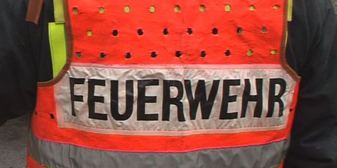 Brand in der Vollersdorfer Straße Brand in der Vollersdorfer Straße