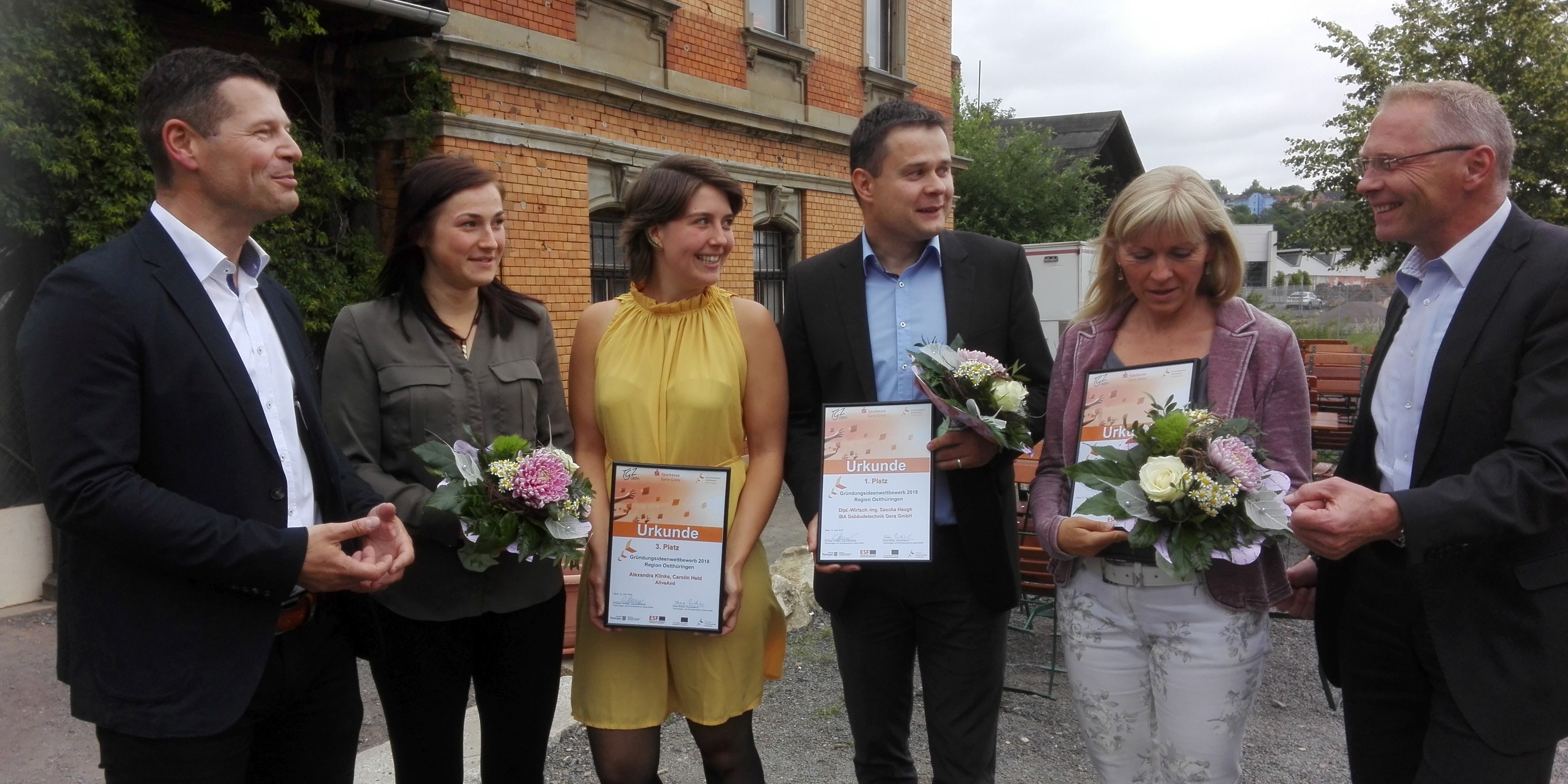 Zukunftsfähige Gründungsideen ausgezeichnet