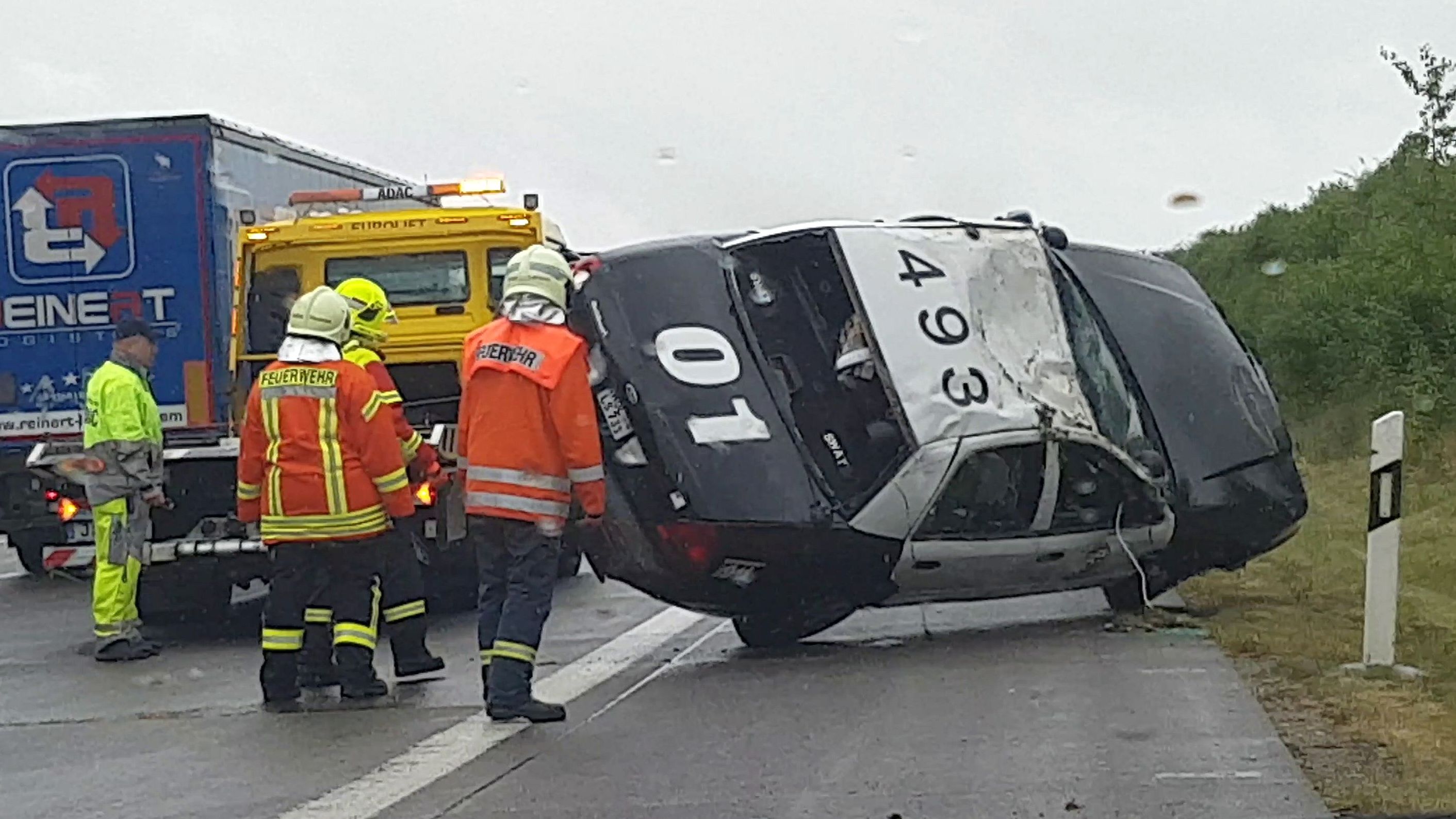 US-Streifenwagen auf Abwegen