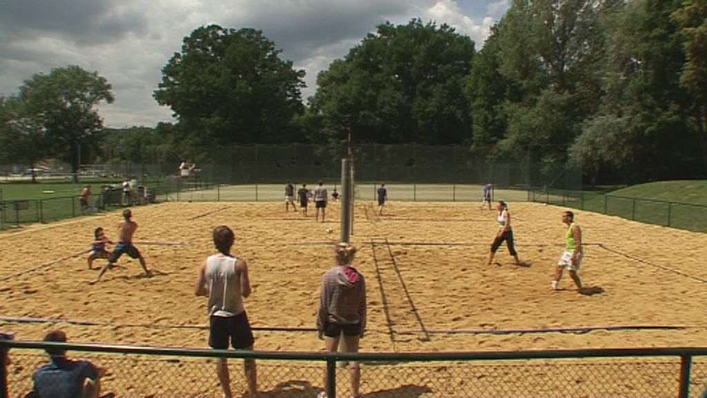 Sparkassen-KidsCamp im Beachvolleyball 