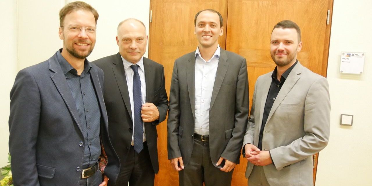 Vereidigung des neuen Oberbürgermeisters im August 