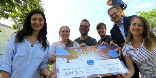 10 000 Euro für Kinder- und Jugendzentrum KLEX 10 000 Euro für Kinder- und Jugendzentrum KLEX