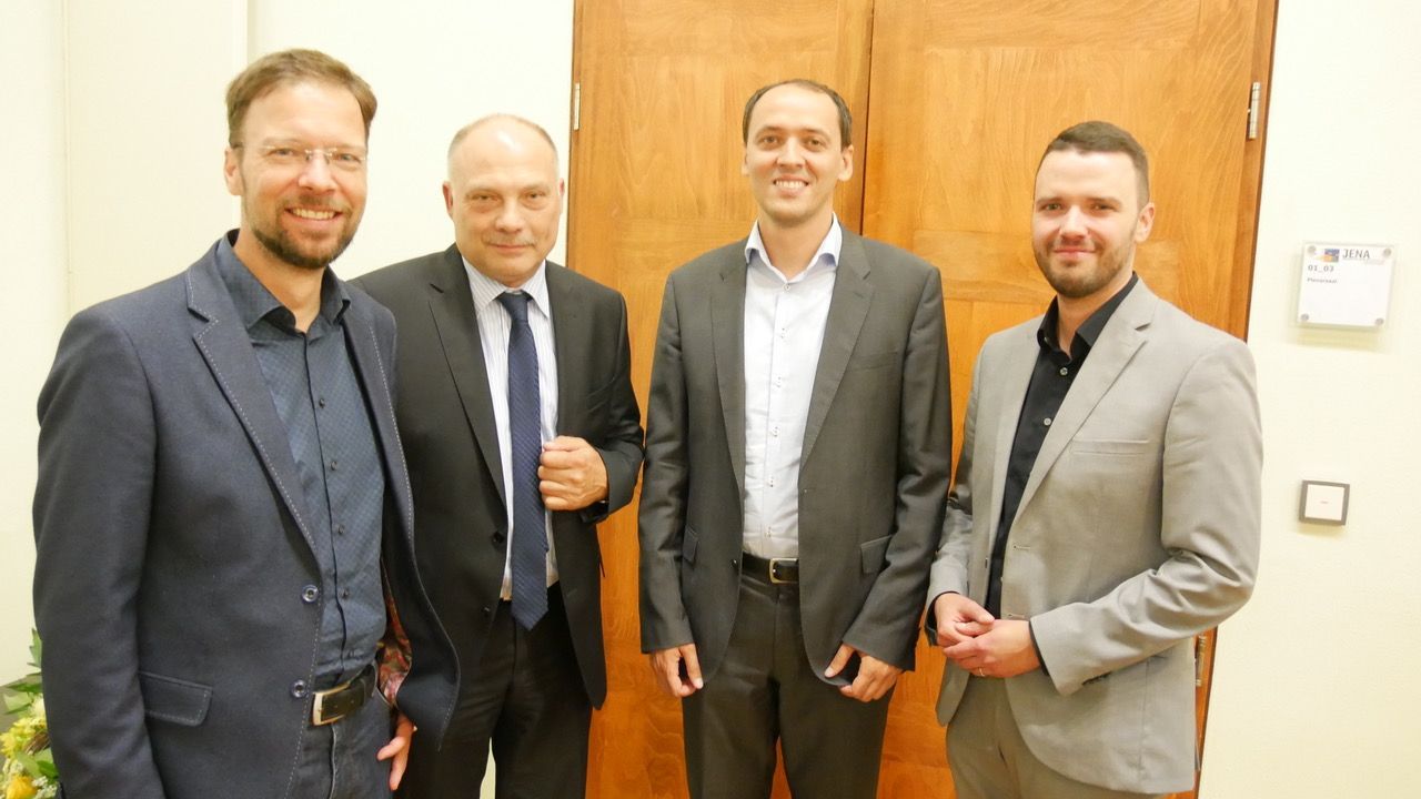 Vereidigung des neuen Oberbürgermeisters im August 