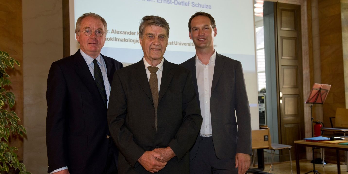 Ehrendoktorwürde für Prof. Ernst-Detlef Schulze