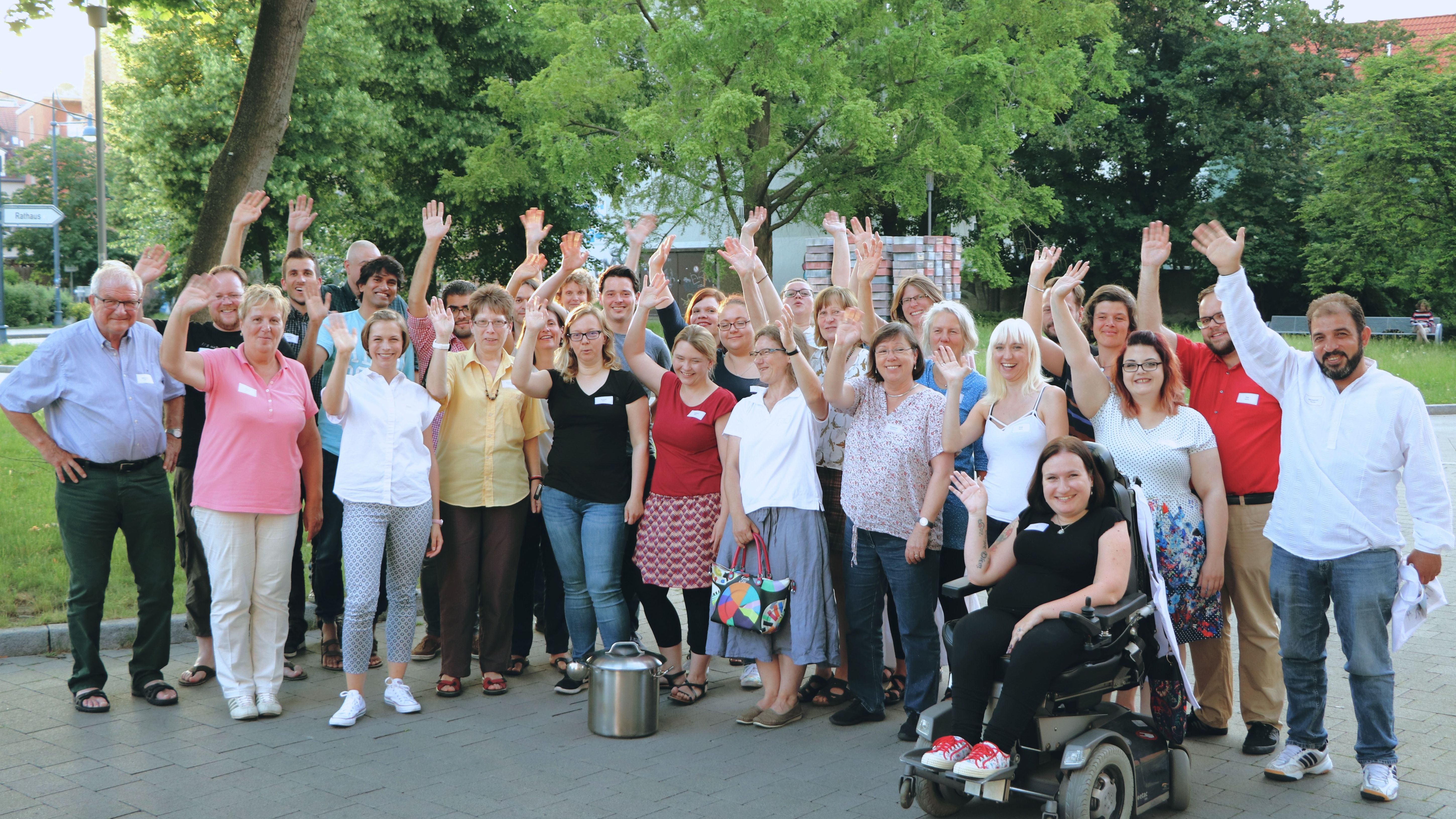 Beim Essen die Stadt verbessern