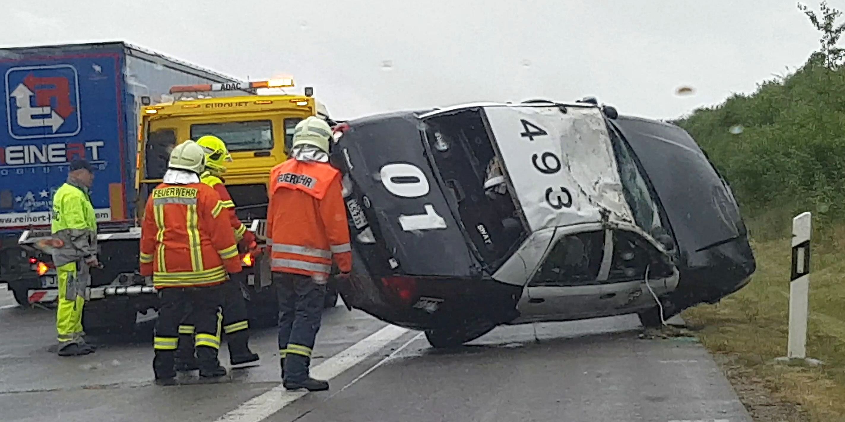 US-Streifenwagen auf Abwegen