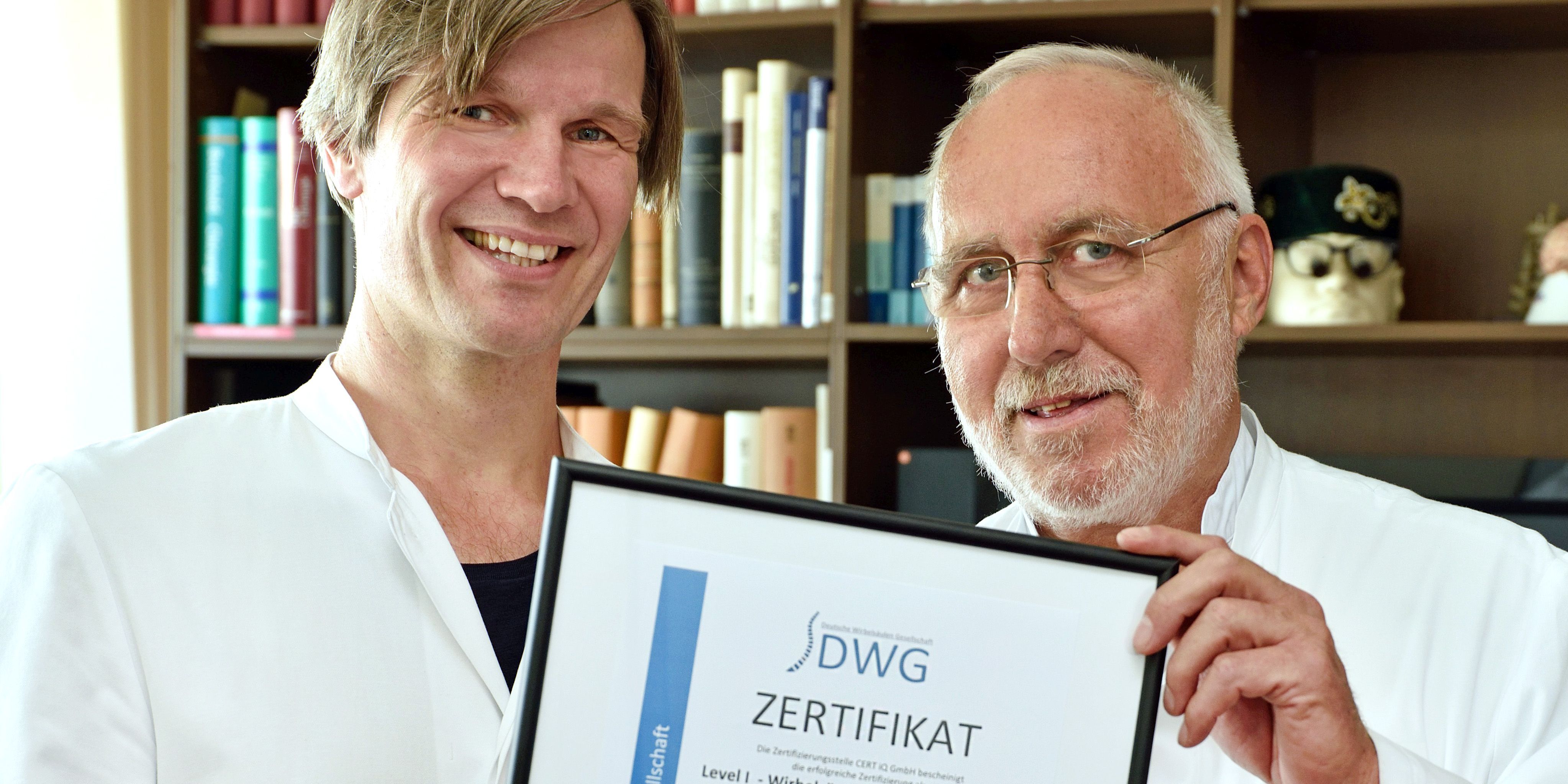 Uni-Klinikum ist exzellentes Wirbelsäulenzentrum 