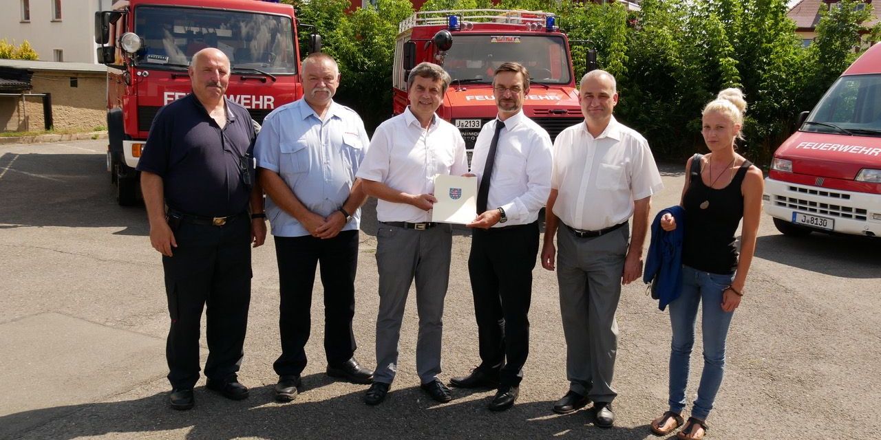 Fördermittel für Erweiterung der Feuerwache
