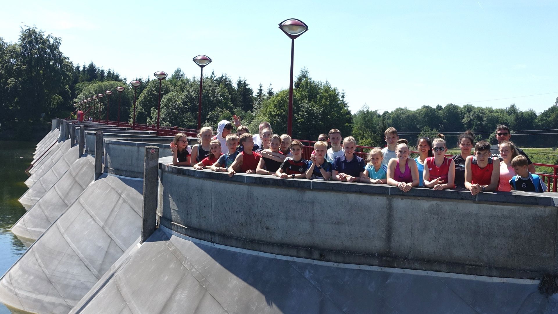 Badminton-Trainingslager in Belgien