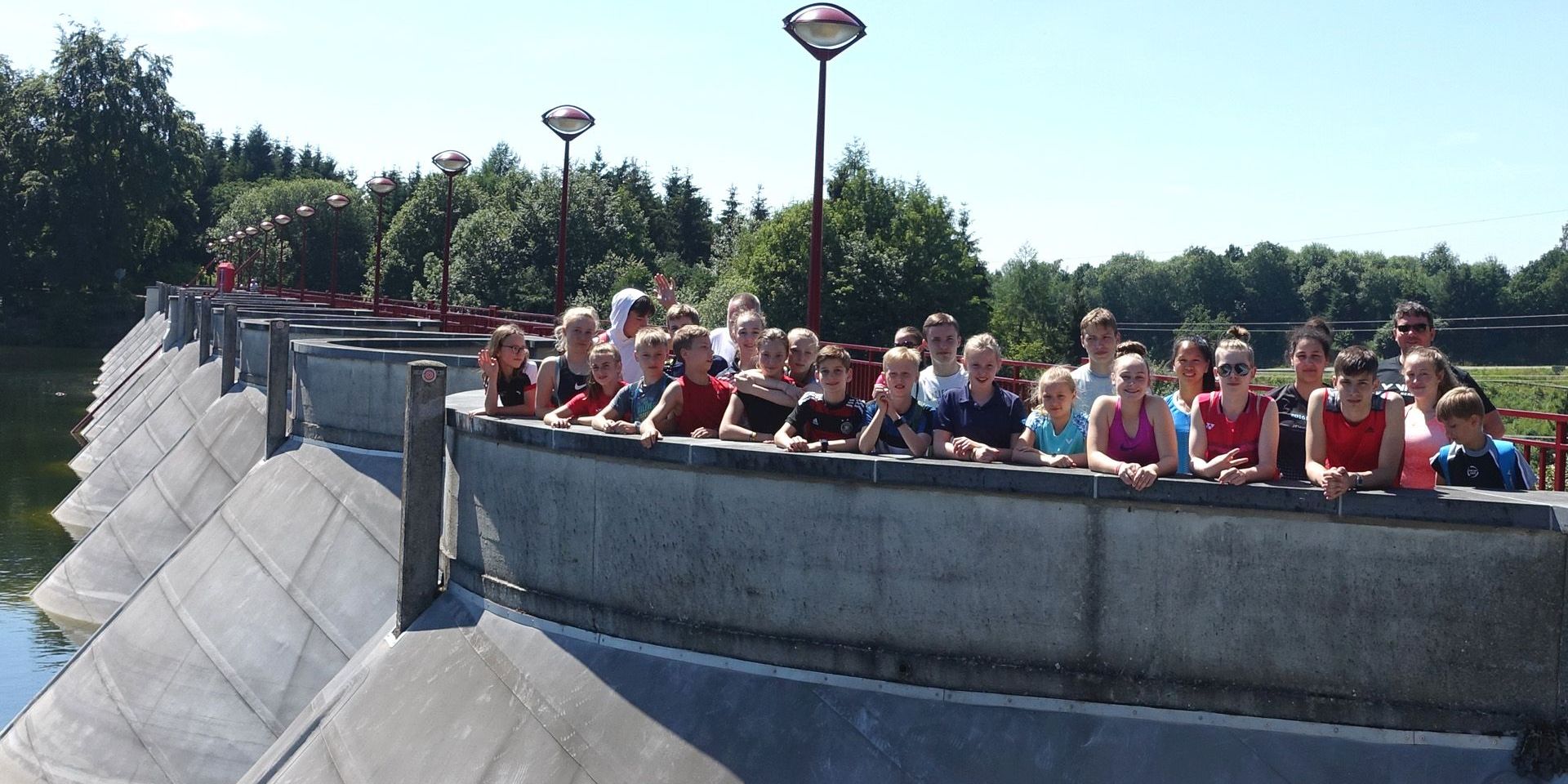 Badminton-Trainingslager in Belgien