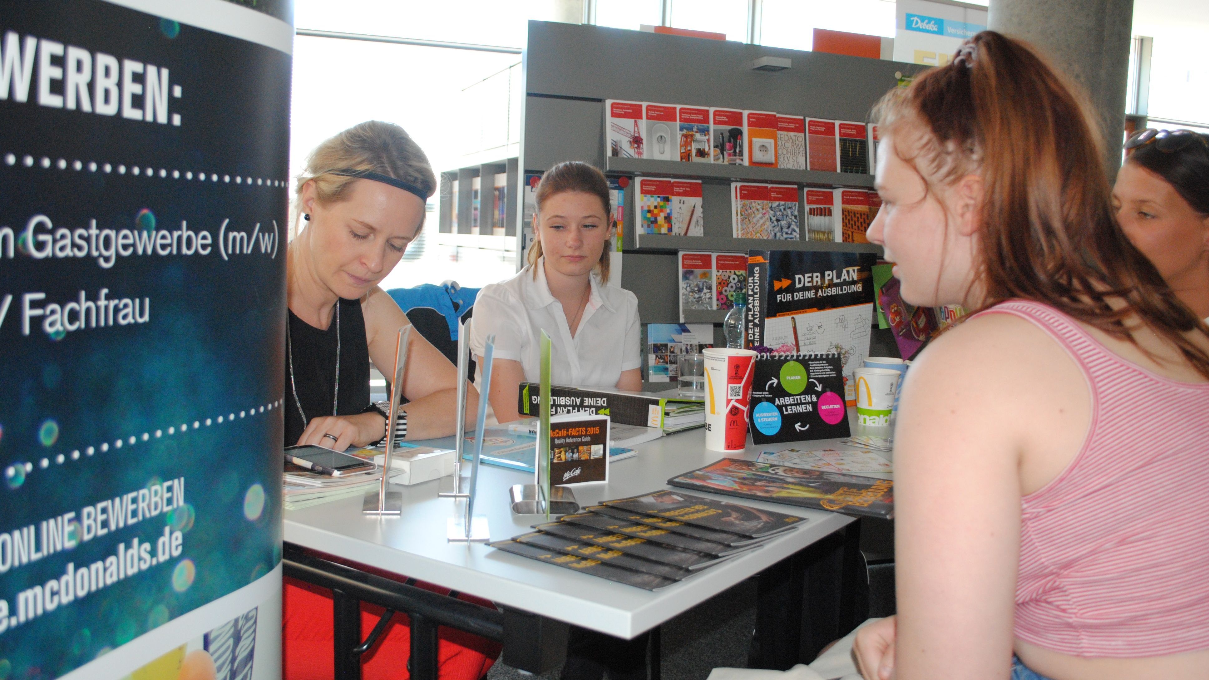 Last-Minute-Lehrstellenbörse in Arbeitsagentur 