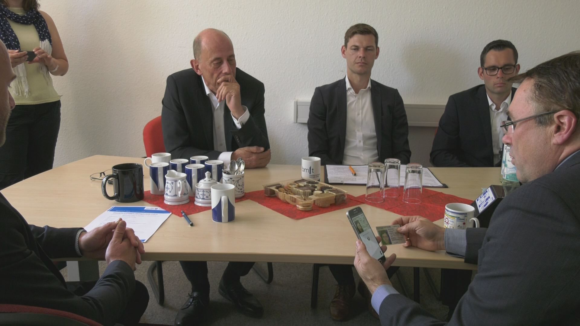 Jena digital: Minister Wolfgang Tiefensee informierte sich heute in IT-Unternehmen 