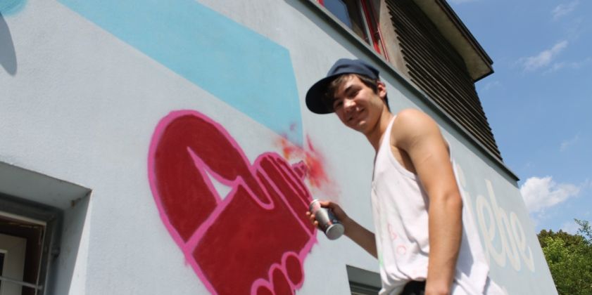 Streetartcamp im AWO-Jugendzentrum Eastside