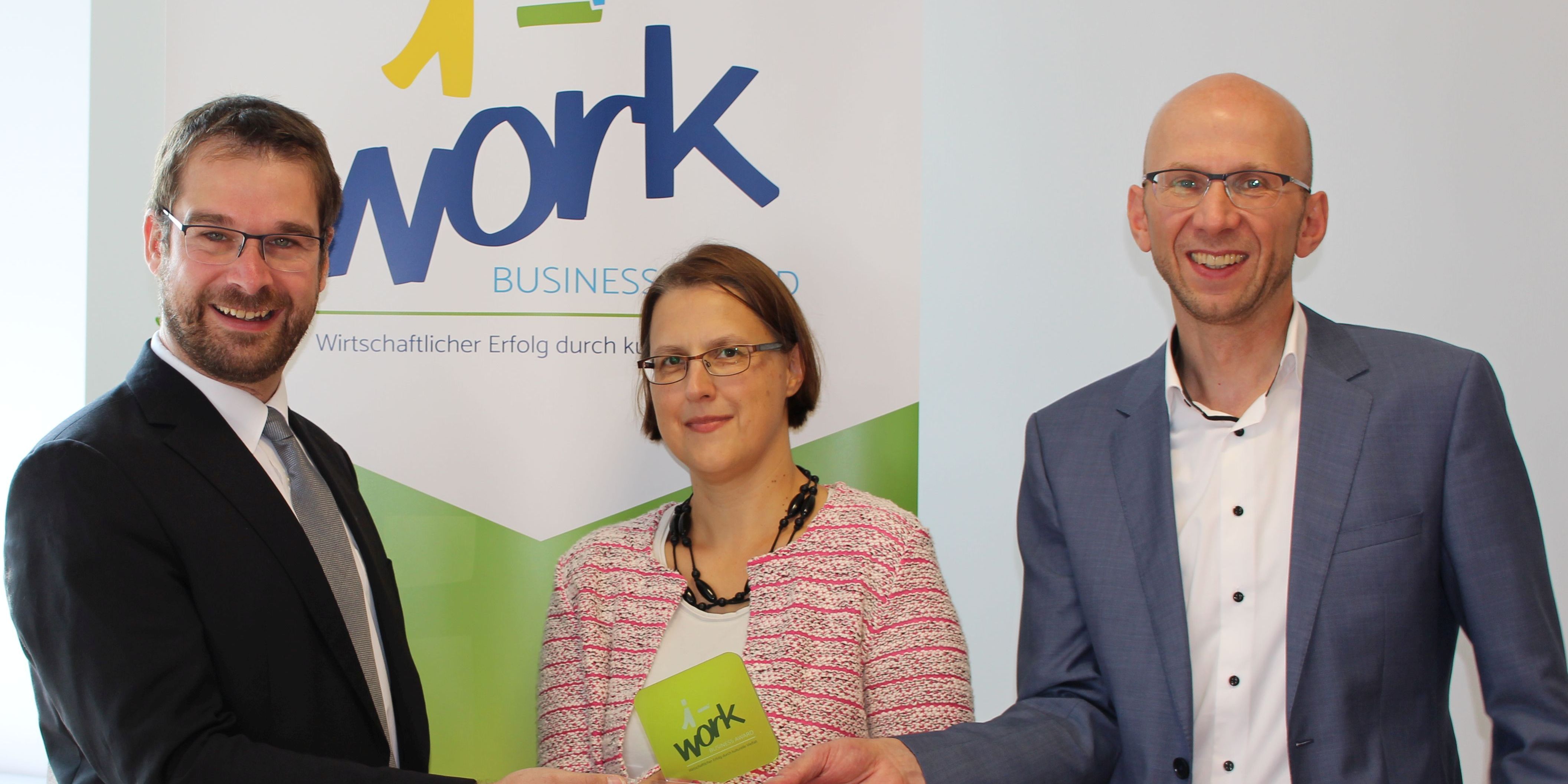Startschuss für zweiten „i-work Business Award“