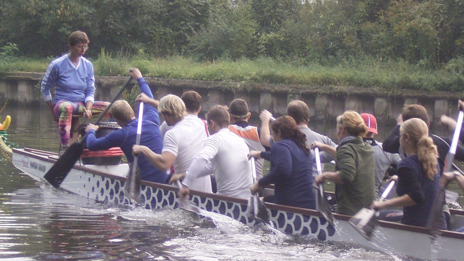 Drachenboot-Regatta auf dem Schleichersee