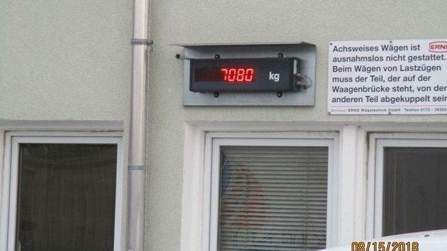 Mercedes um mehr als 100 Prozent überladen