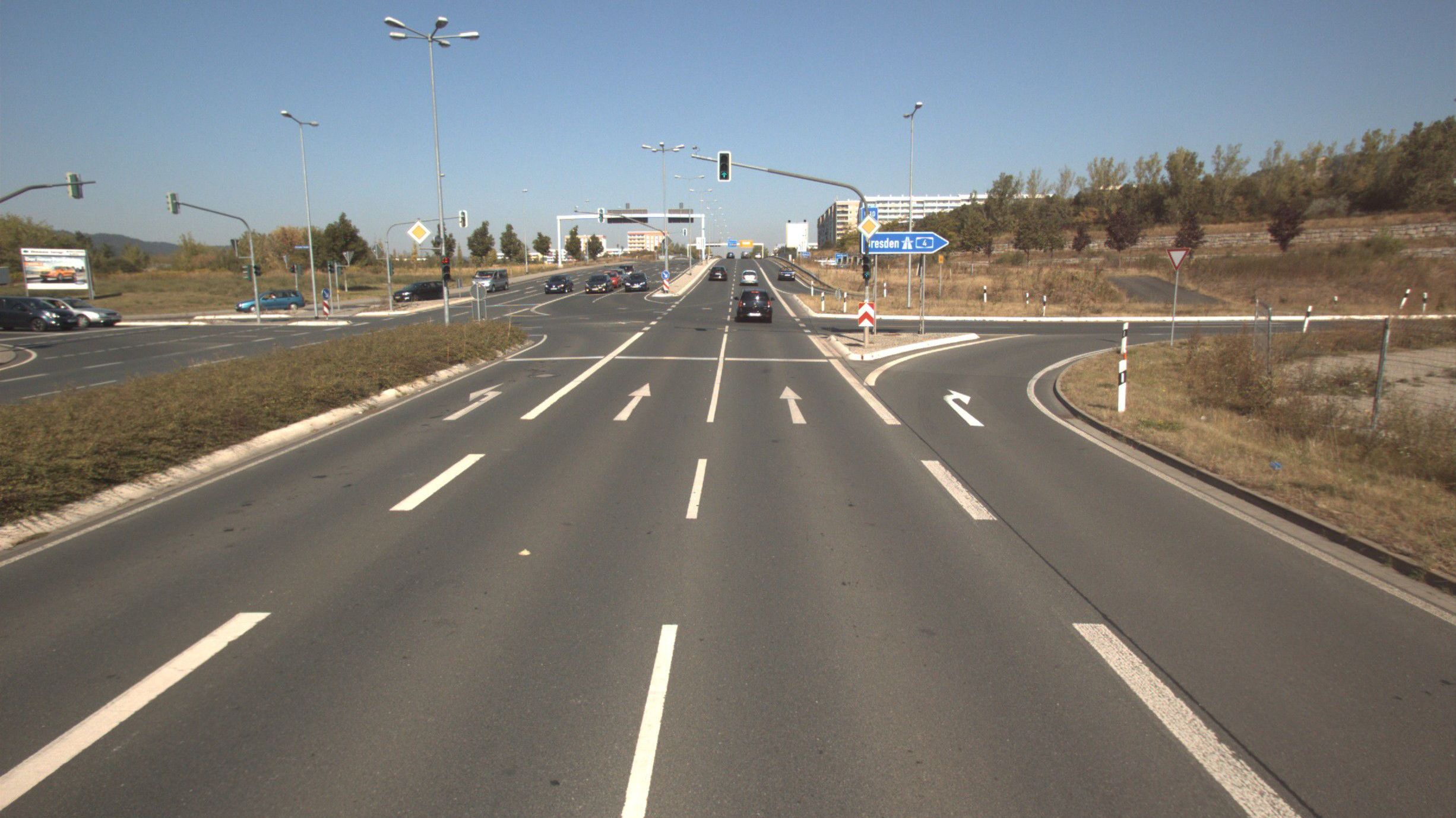 Unfallhäufungsstelle im Stadtgebiet Jena