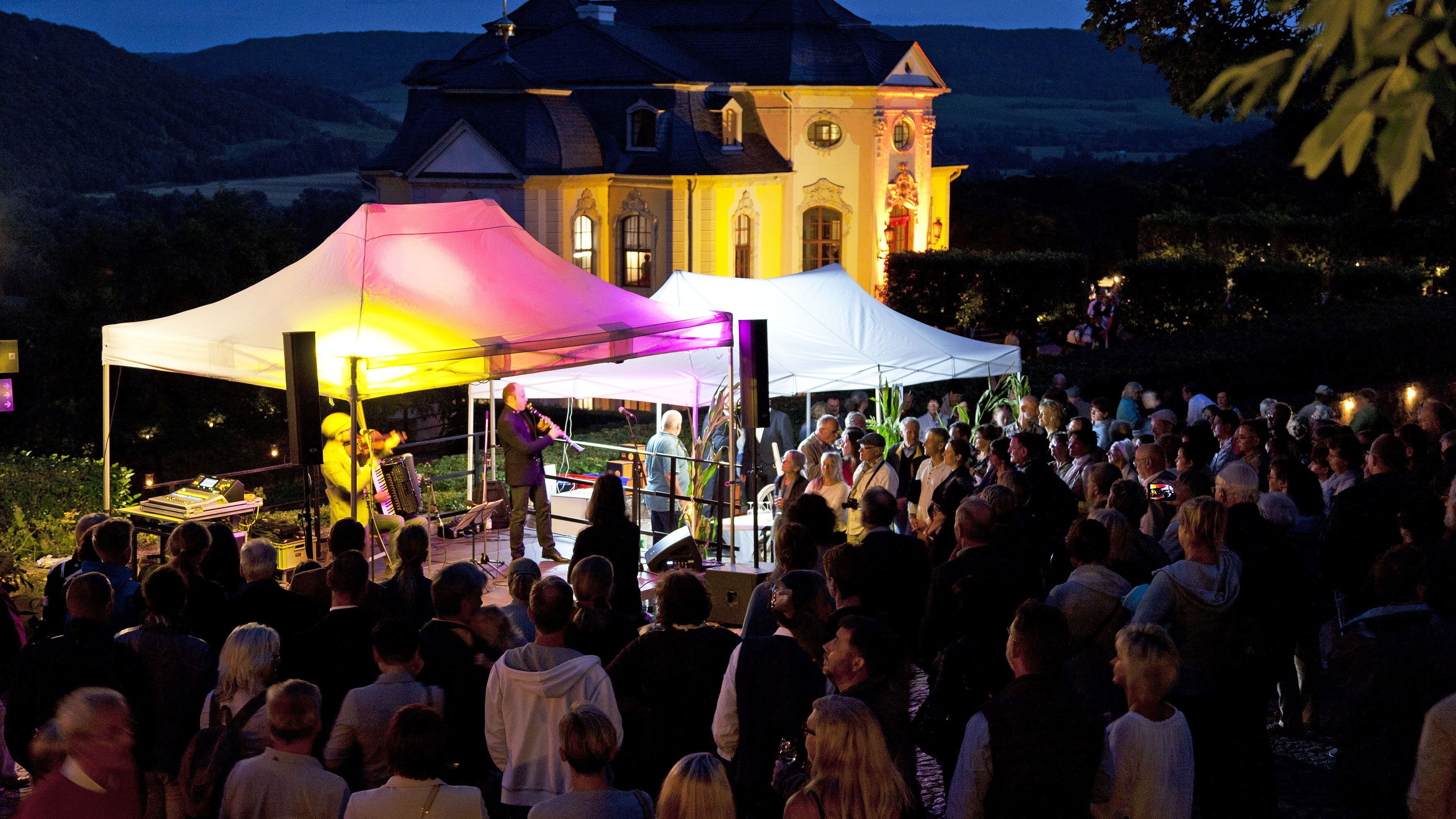 Sommerereignis auf den Dornburger Schlössern