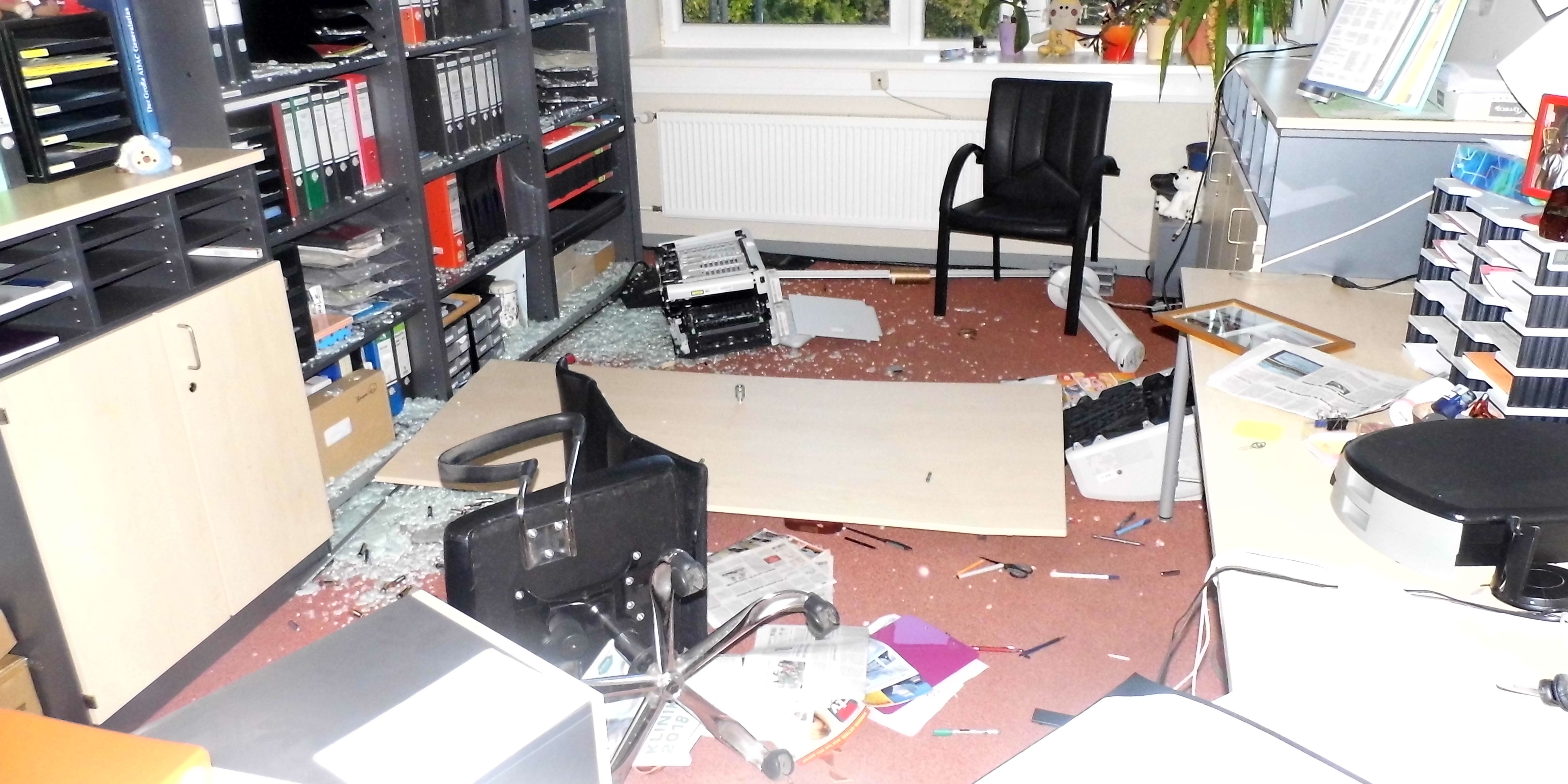 Kaleidoskop-Schule verwüstet