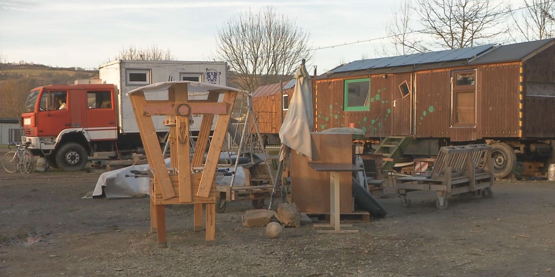 Wagenburg in Löbstedt: Oberbürgermeister will Duldung nicht verlängern Wagenburg in Löbstedt: Oberbürgermeister will Duldung nicht verlängern