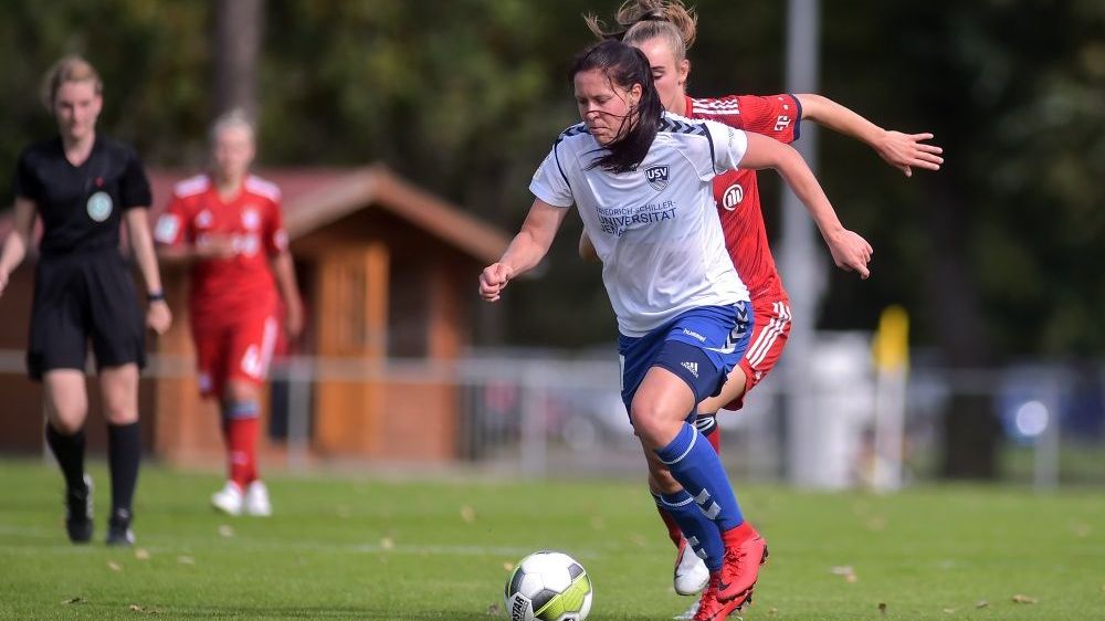 2. Fußball-Frauen-Bundesliga: FF USV Jena spielt in Frankfurt