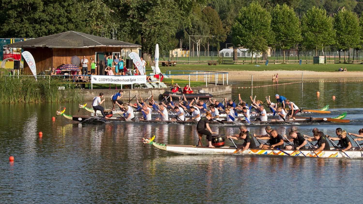 12. GODYO Drachenboot-Sprint auf Schleichersee
