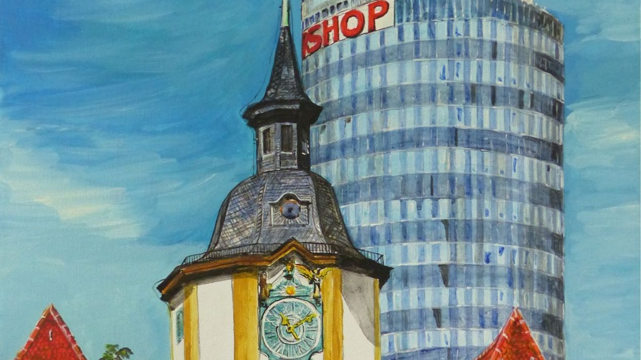 Vernissage zur Ausstellung „Jenas schönste Seiten“