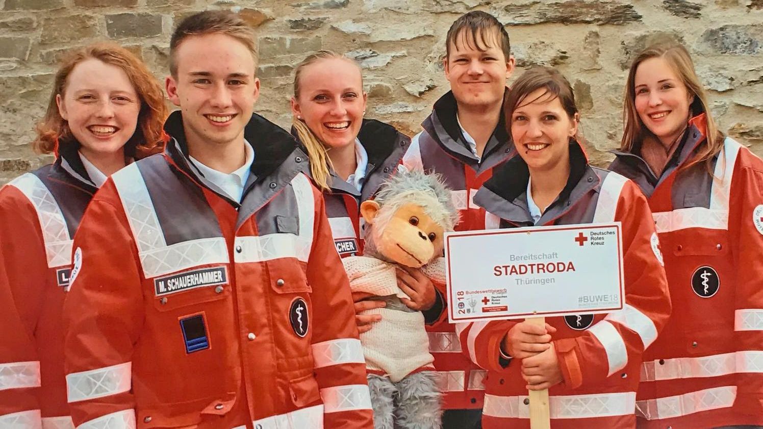 DRK-Team aus Stadtroda beim Bundeswettbewerb