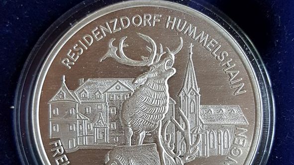 Schlossmedaille zum Tag des offenen Denkmals