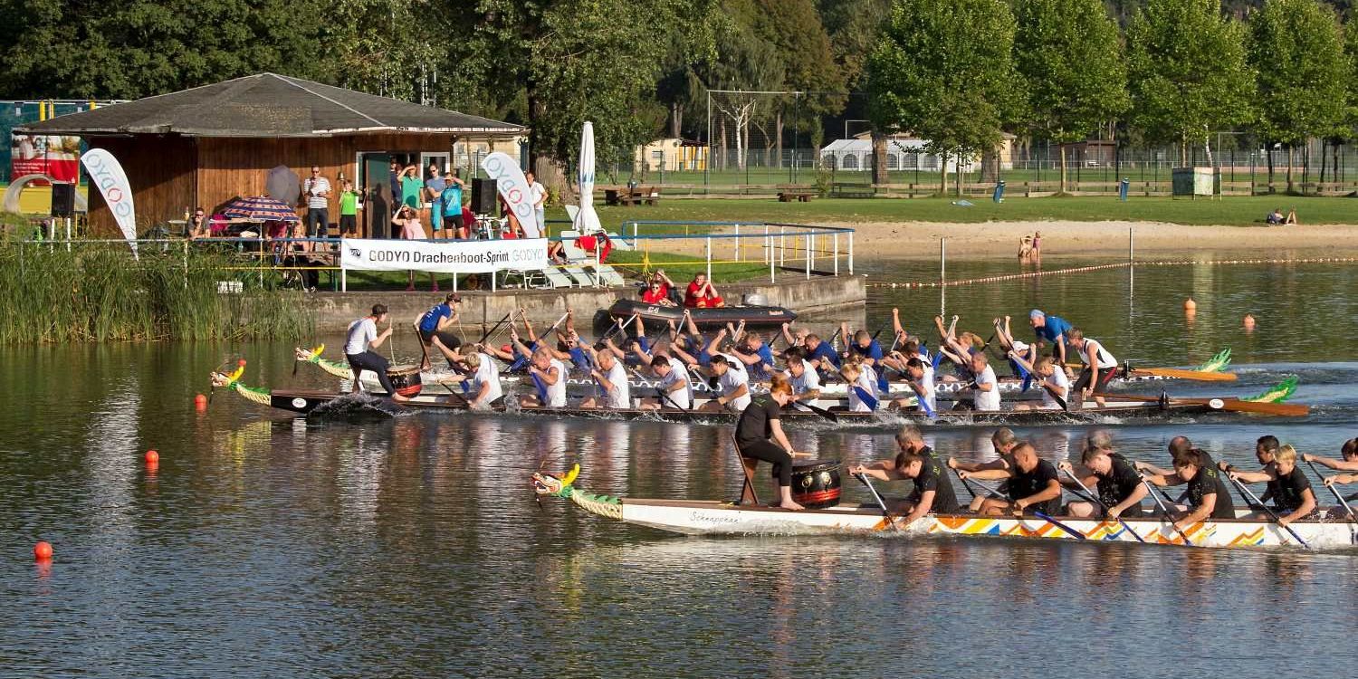 12. GODYO Drachenboot-Sprint auf Schleichersee