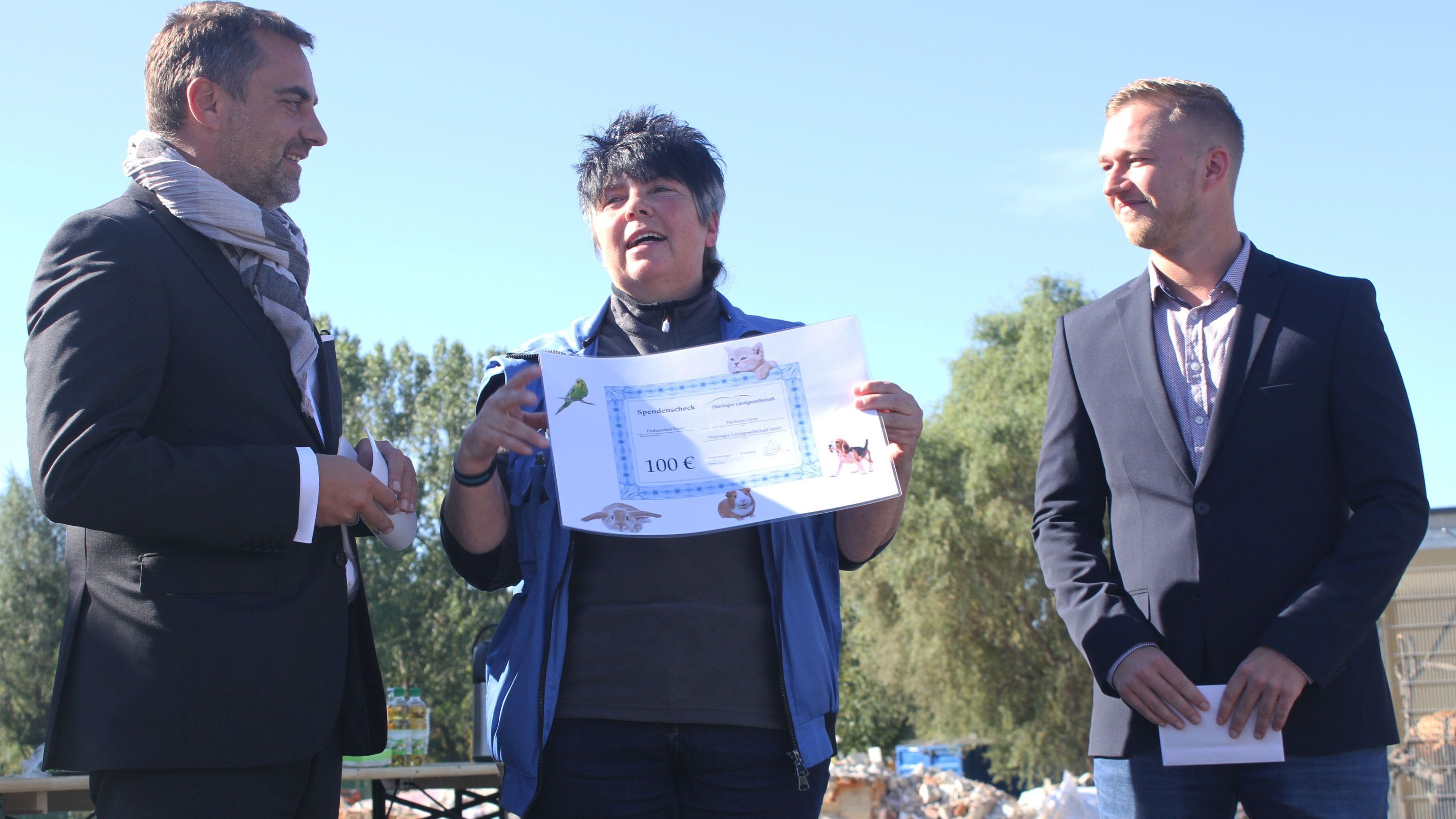 Neubau für Tierheim Gera eröffnet