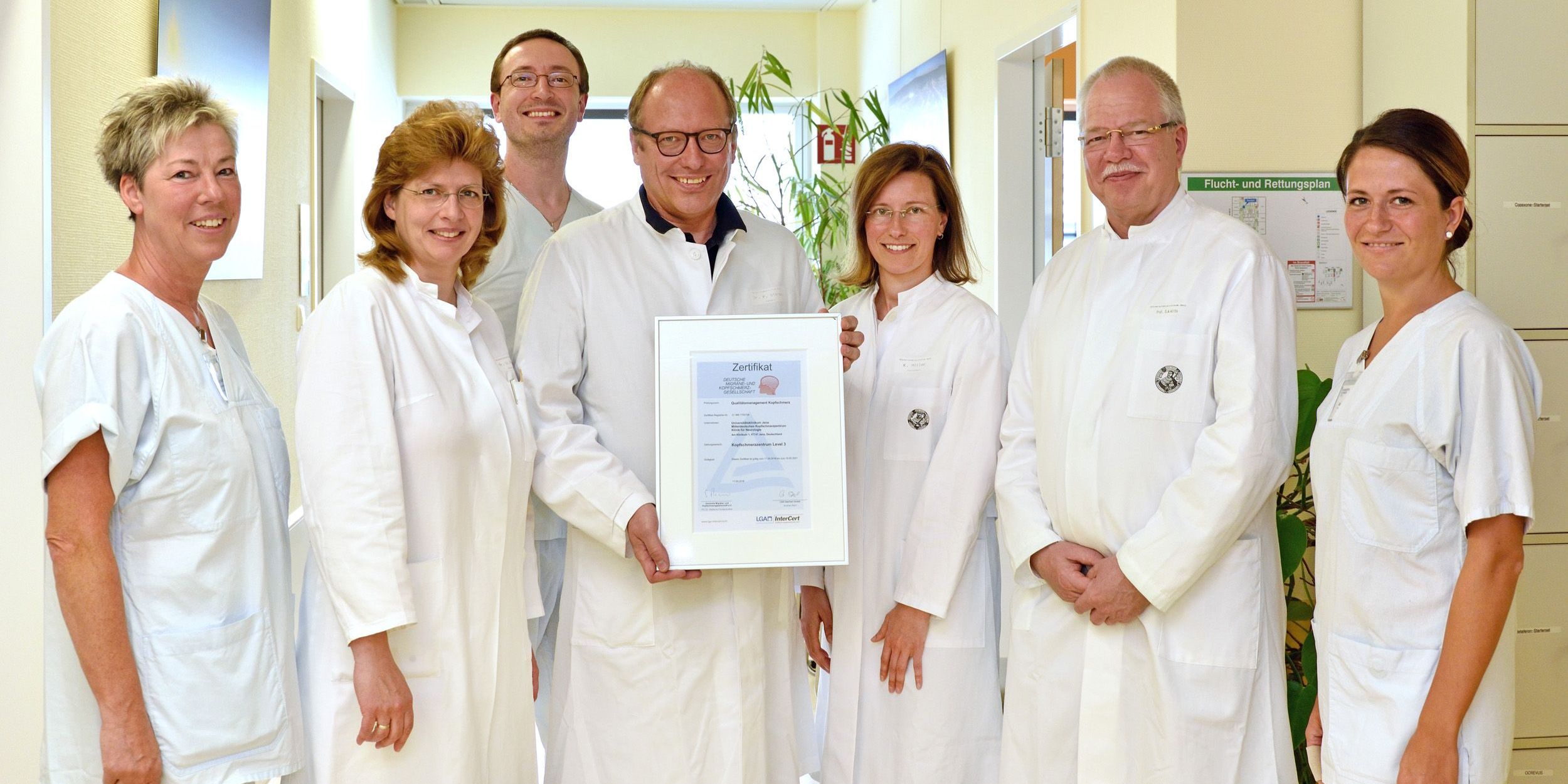 Kopfschmerzzentrum des Uni-Klinikums zertifiziert