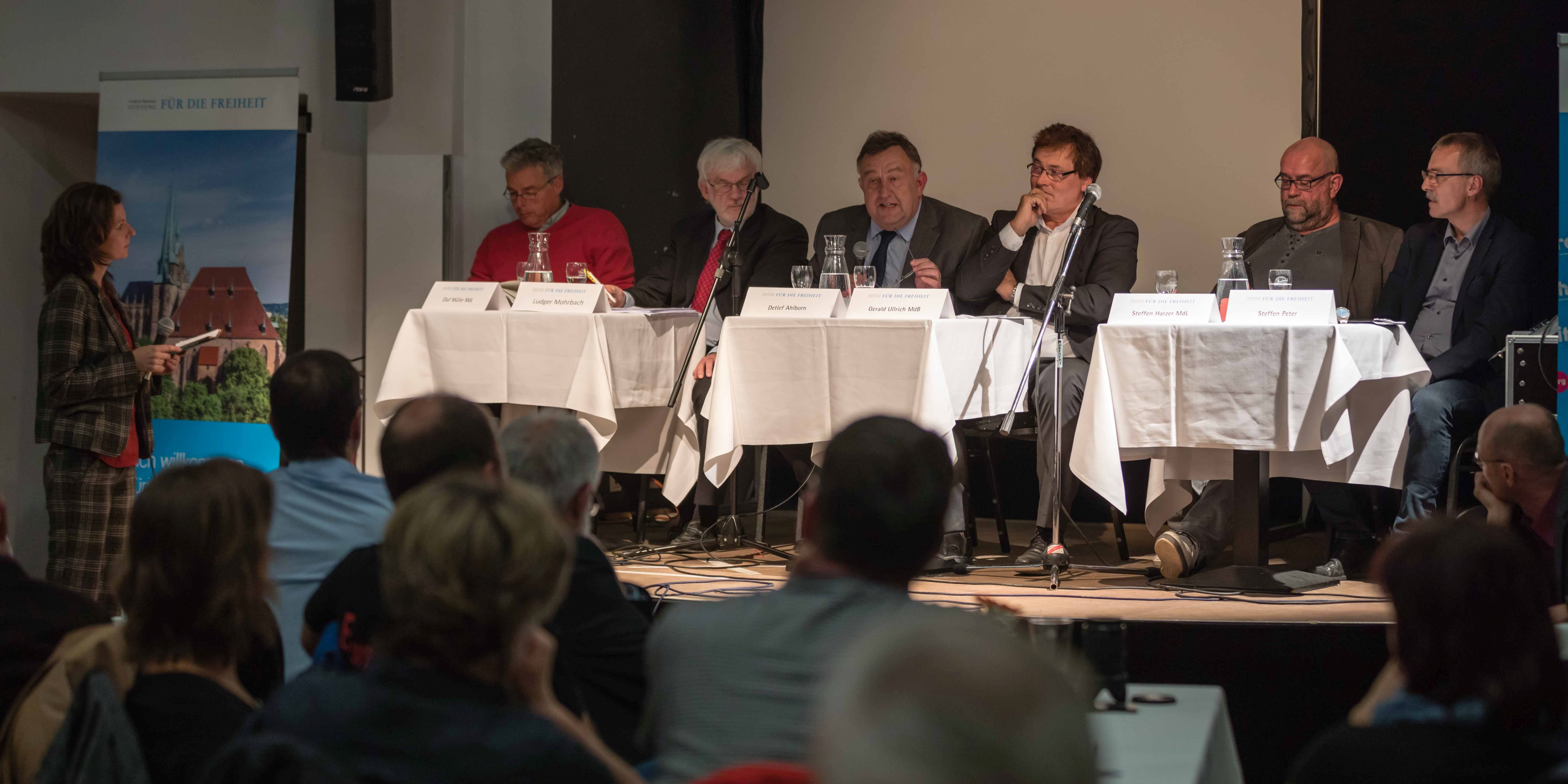 Podiumsgespräch zur Energiewende mit Augenmaß