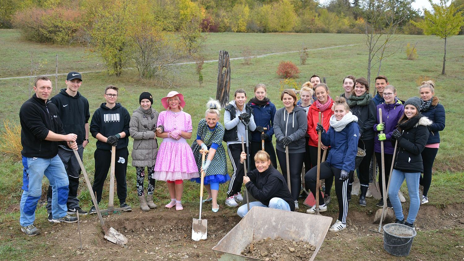 Kneippweg für Patienten angelegt