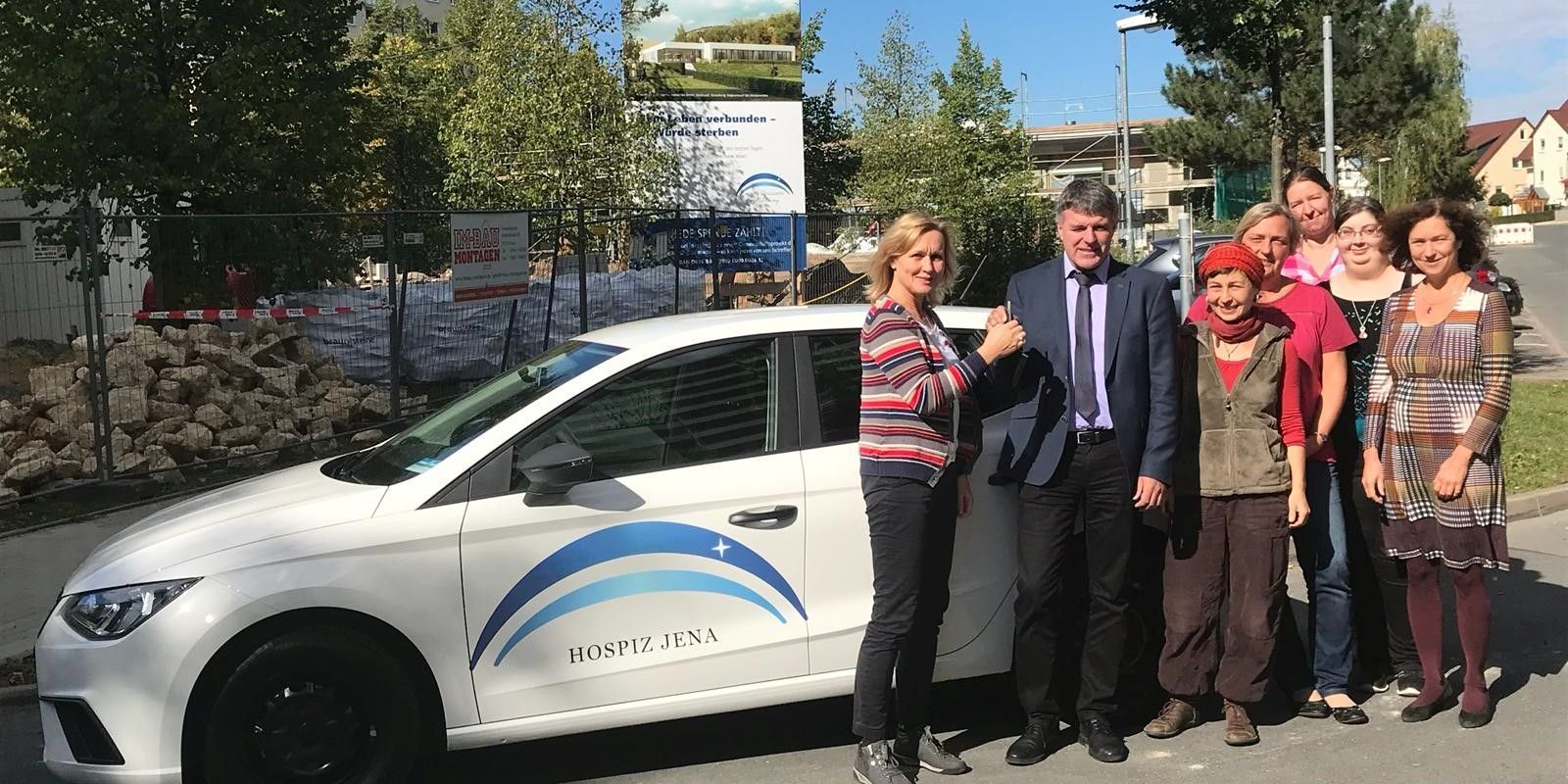 Auto-Sponsoring für Hospiz- und Palliativdienst 