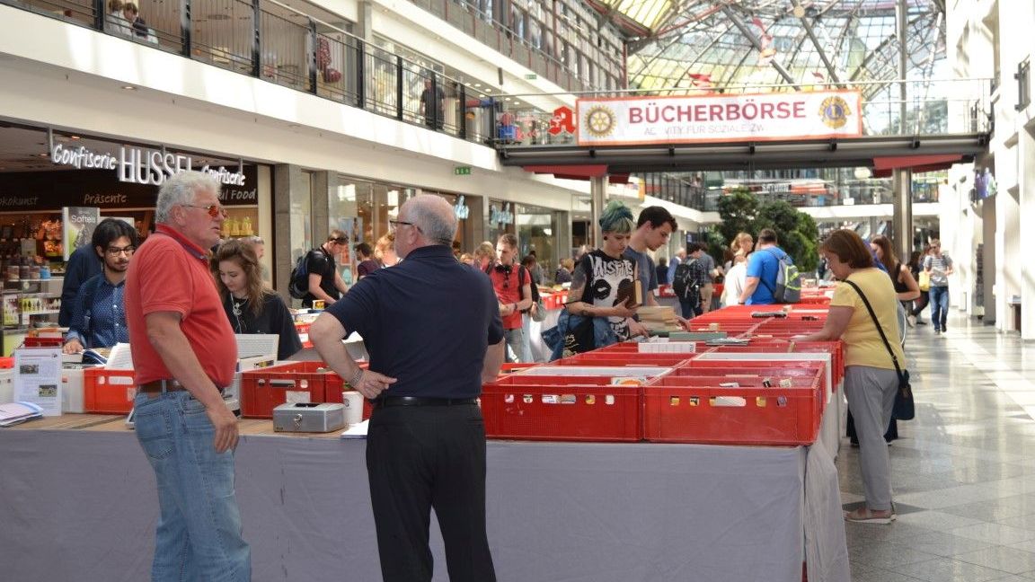 Bücherböse in der Goethe Galerie