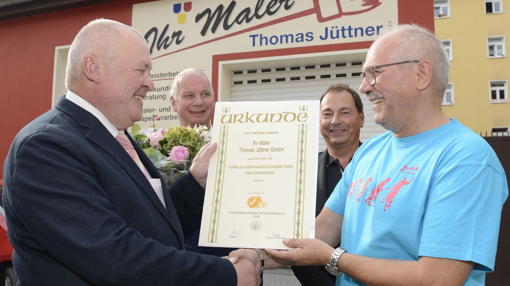 Jenaer Malerbetrieb geehrt