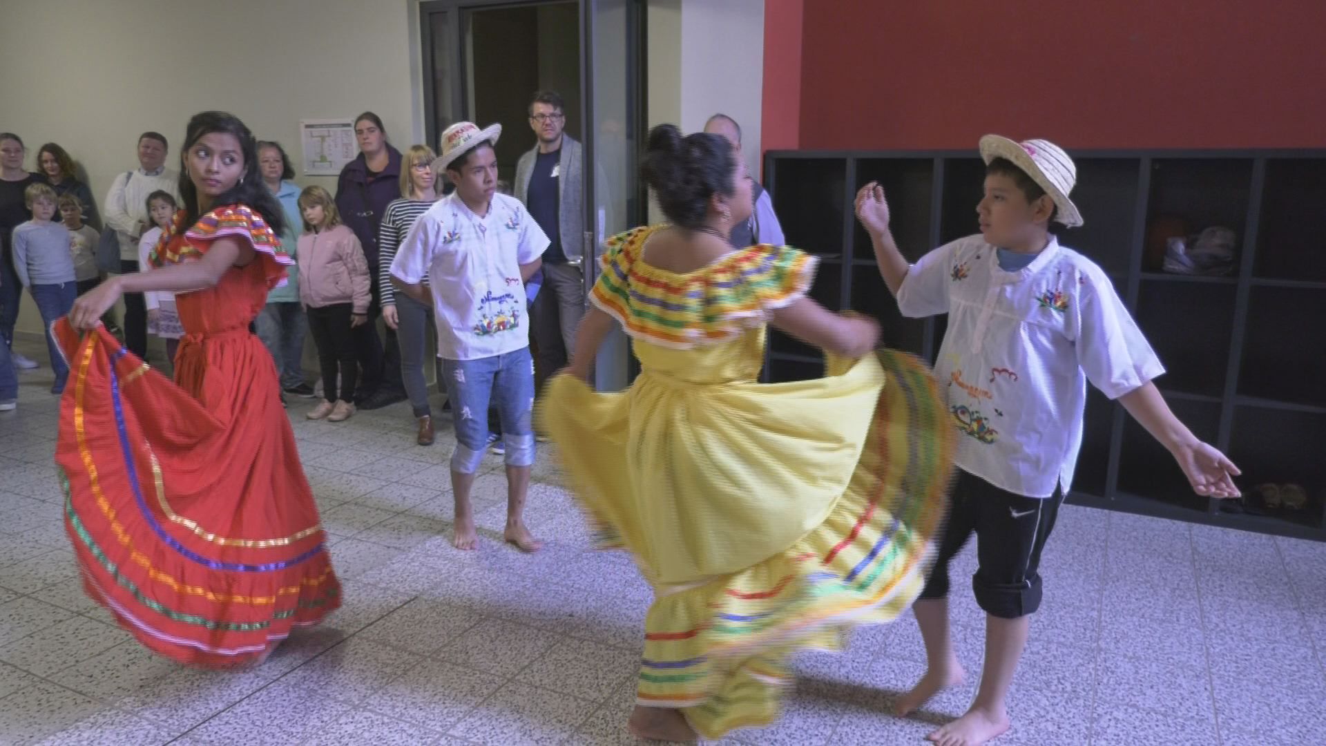Herbsttag: In der Kaleidoskopschule wurde gemeinsam mit Schülern aus Nicaragua gefeiert