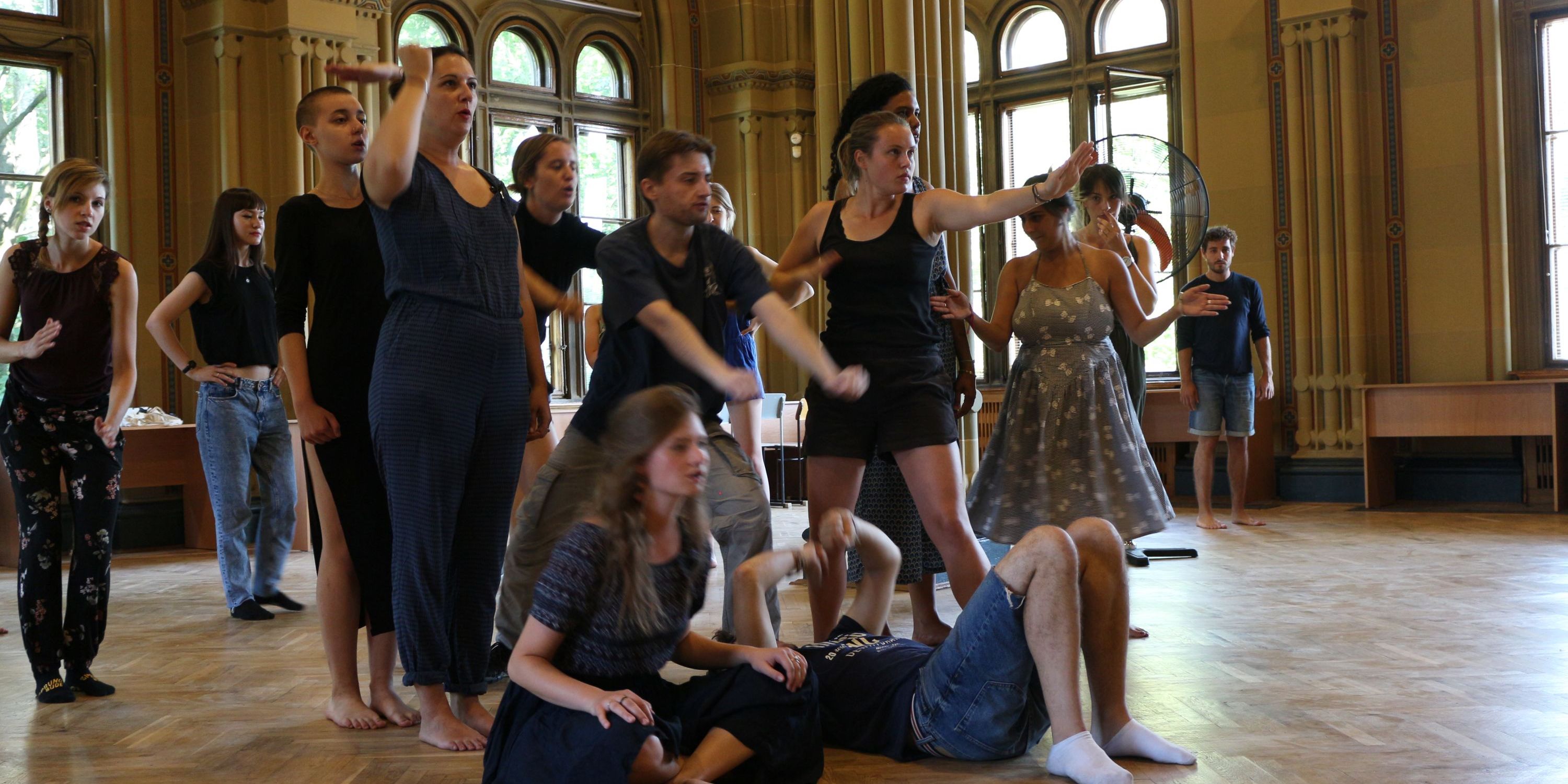 Freie Bühne Jena mit Theaterprojekt auf Friedensberg