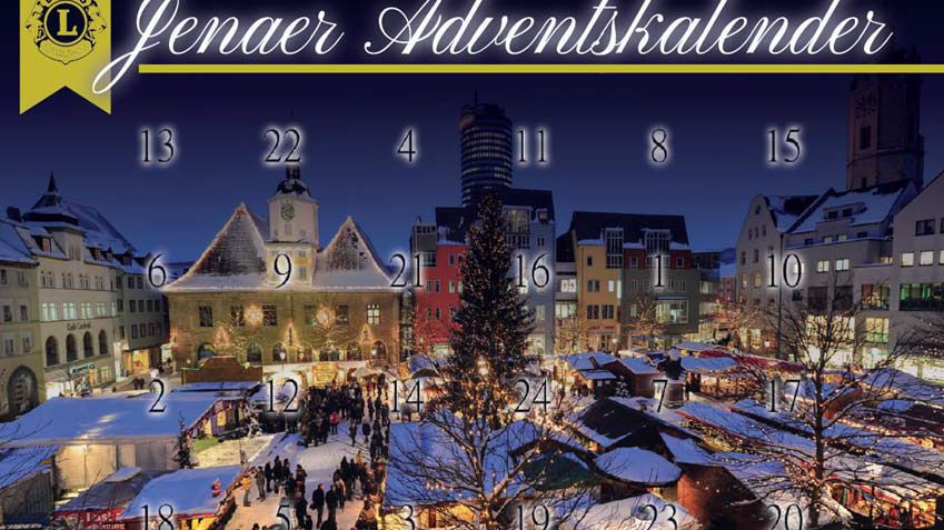Vorverkauf des „Jenaer Adventskalender 2018“