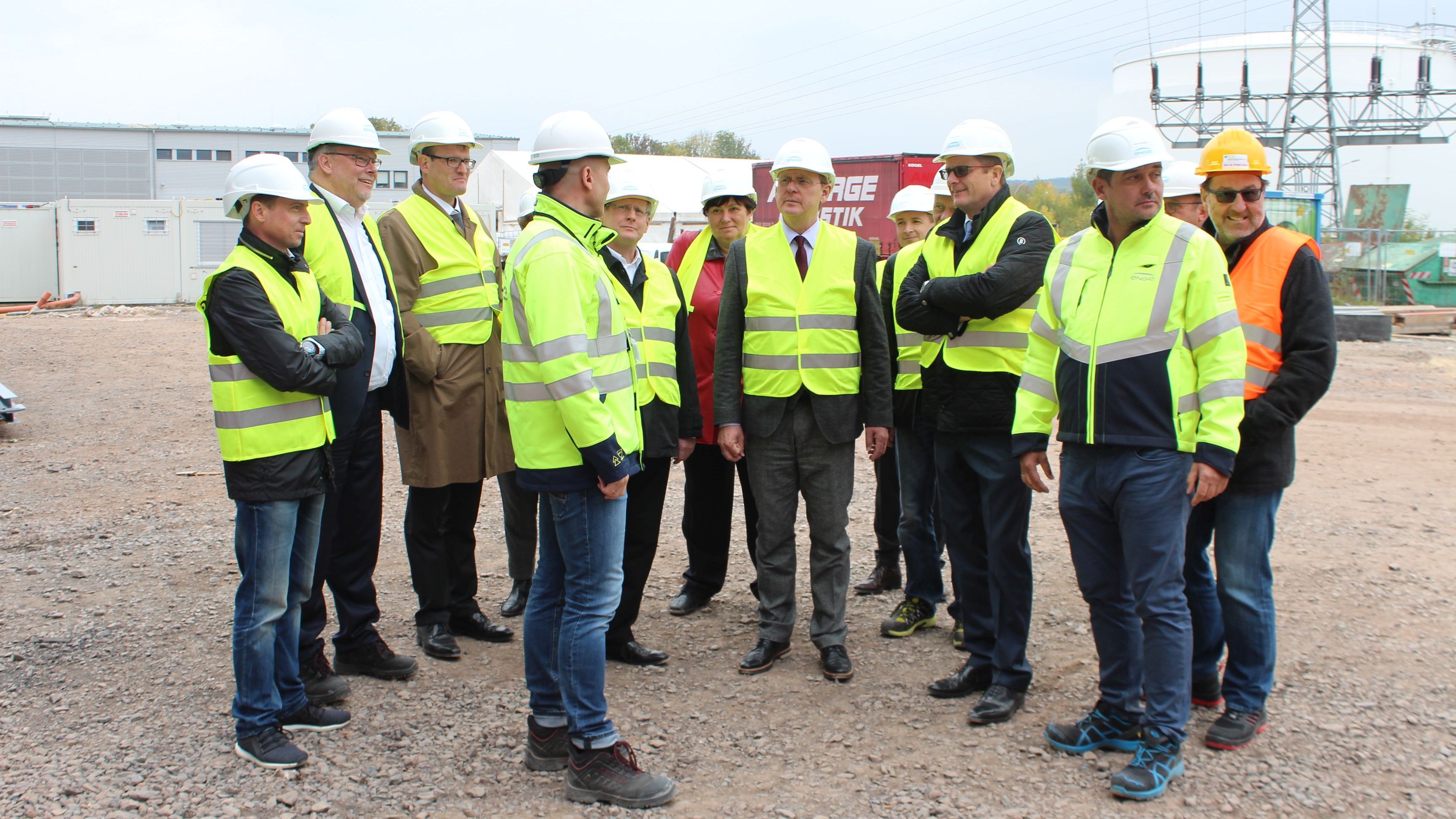 Ministerpräsident besuchte Fernwärmeprojekt in Gera 