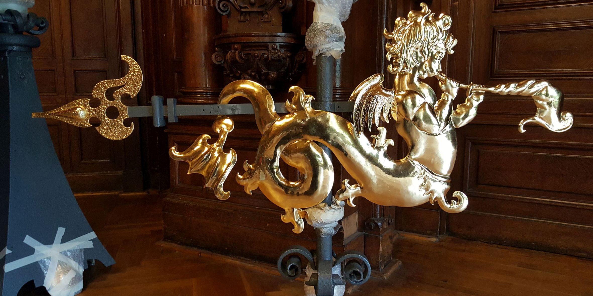 Schloss Hummelshain: Schutzengel erstrahlt in neuem Glanz Schloss Hummelshain: Schutzengel erstrahlt in neuem Glanz