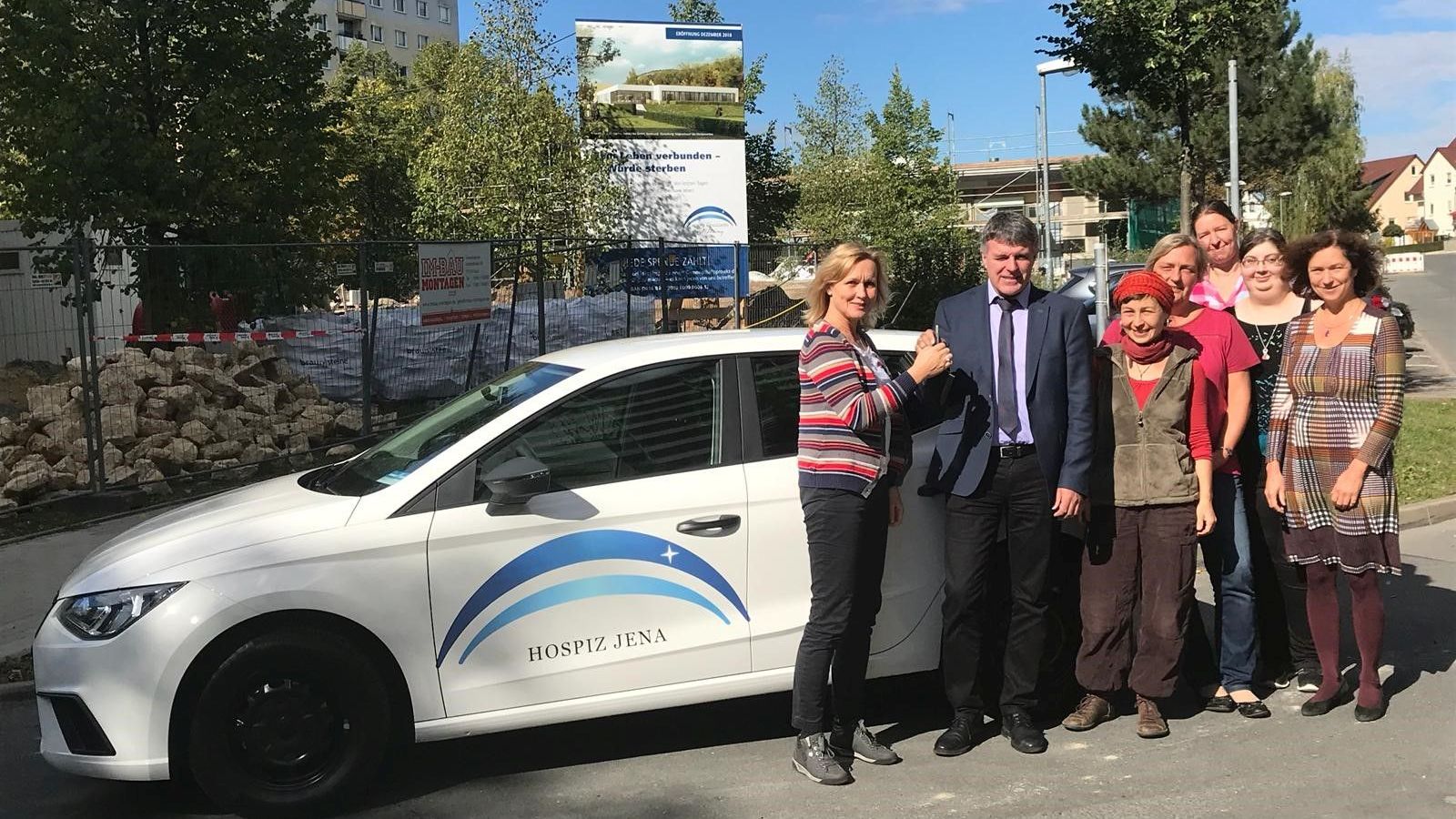 Auto-Sponsoring für Hospiz- und Palliativdienst 