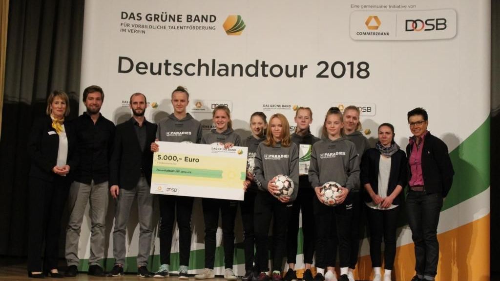 FF USV Jena für Nachwuchsarbeit geehrt