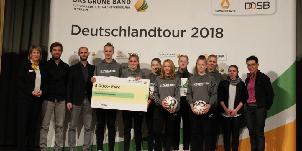 FF USV Jena für Nachwuchsarbeit geehrt